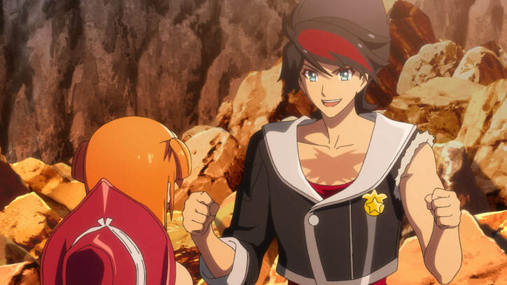 アニメ「バック・アロウ」第3話「巨大な城艦（ふね）は希望になるか」先行カット公開