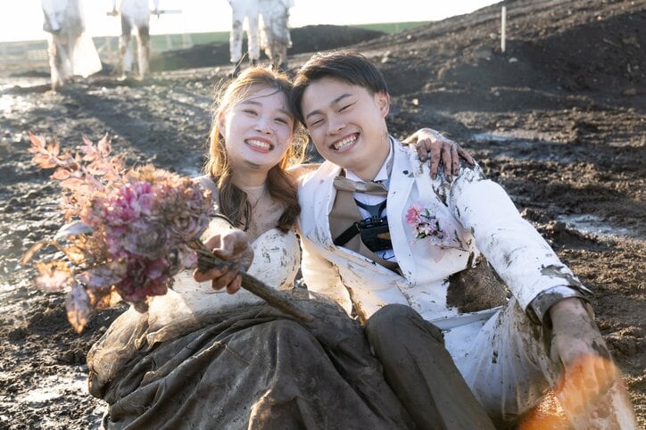 【写真・画像】過酷な婚前合宿サバイバル番組『ウェディングウォーズ』熾烈なバトルに挑む参加カップル8組に、一問一答インタビュー！SNS総フォロワー数150万人 だいご・ちひろカップル編　1枚目
