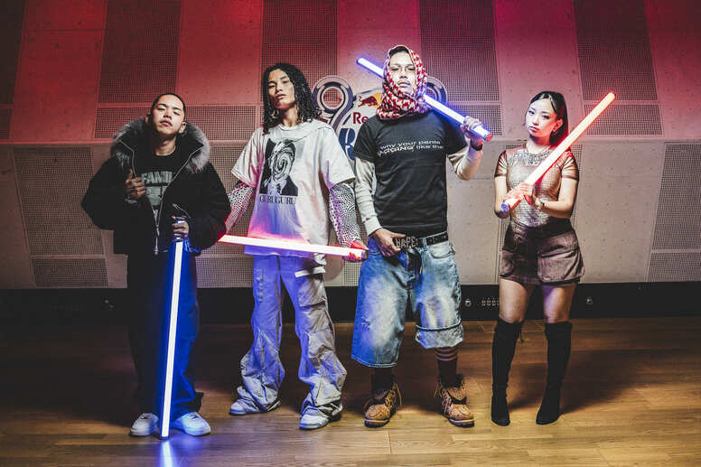 Red Bullによるサイファー企画『RASEN』の第33弾にHARKA、Litty、Worldwide Skippa、YELLASOMAが登場。ビートはLion Meloが制作