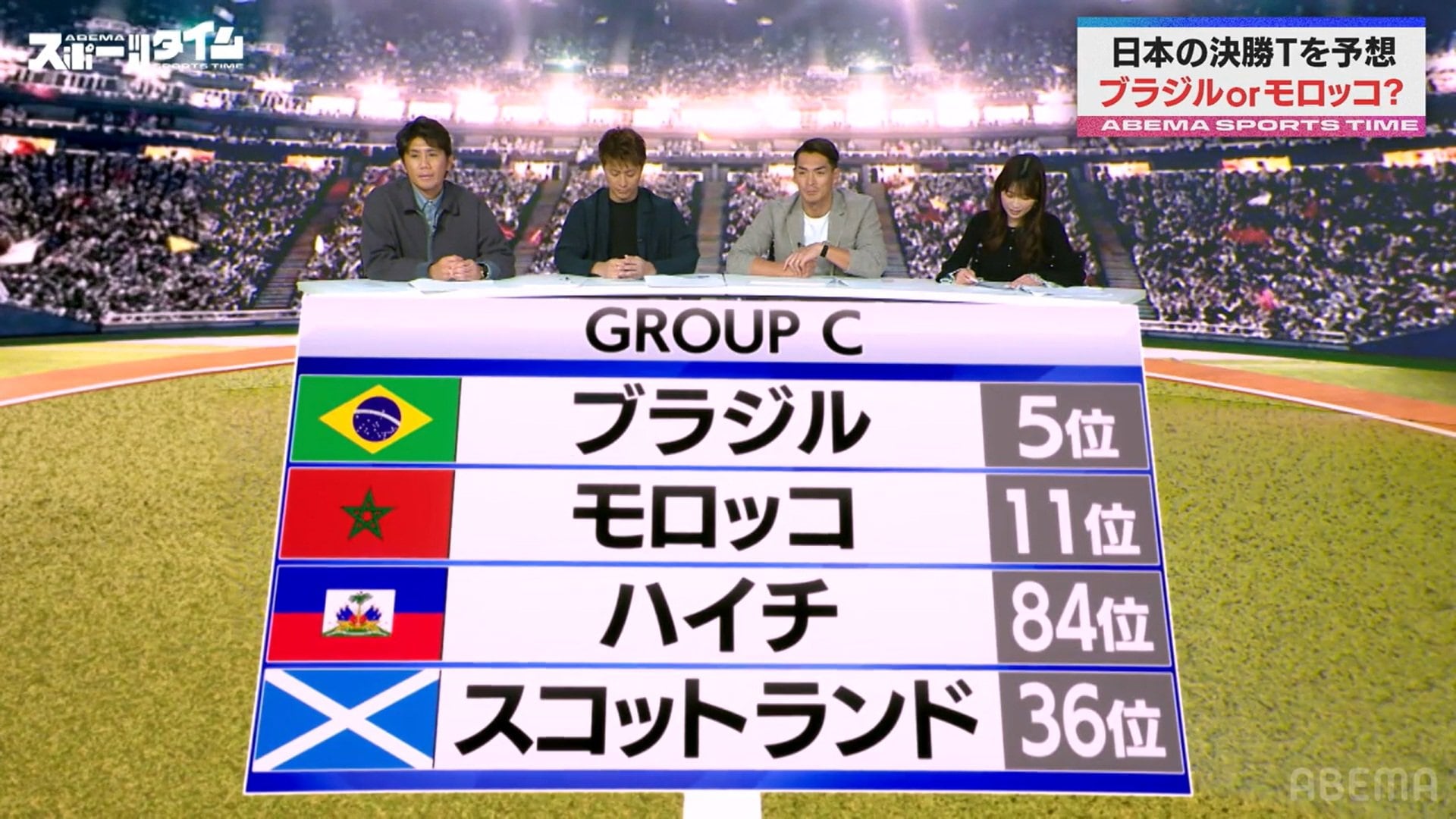 【写真・画像】ブラジル戦の勝利は「ナシにしたほうがいい」サッカー北中米W杯“グループステージ”激戦の可能性をレジェンドOBたちが熱弁　2枚目