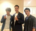 杉浦太陽、ユージ&中尾明慶とパパ3ショット公開「あるあるトークで盛り上がりました」