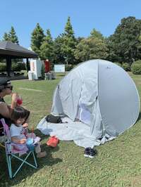 アレクサンダー『暑すぎて　15分で帰りました』