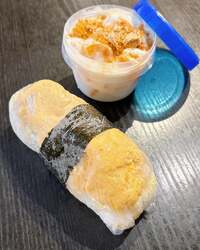 みきママ『レンチン明太卵焼きおにぎりです〜！！』