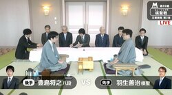 豊島将之八段が王手か　羽生善治棋聖が盛り返すか／棋聖戦五番勝負第2局