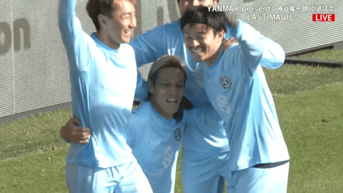 本田圭佑は「空気を読まない」「ガチだ」主役・柿谷曜一朗も天を仰ぐ爆速先制点！「邪魔をしてる（笑）」宇佐美貴史もツッコミ 5枚目