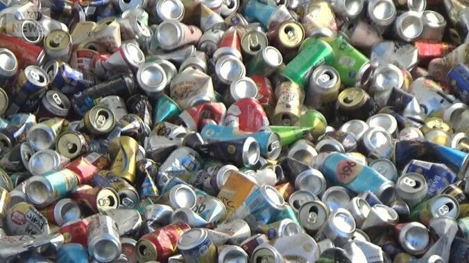 アルミ高騰　缶の買い取り価格上昇で業者への持ち込み増える　窃盗被害も相次ぐ 1枚目