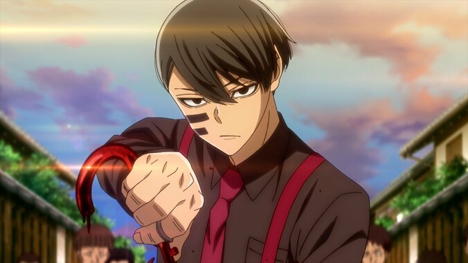 アニメ『桃源暗鬼』無陀野無人場面カット