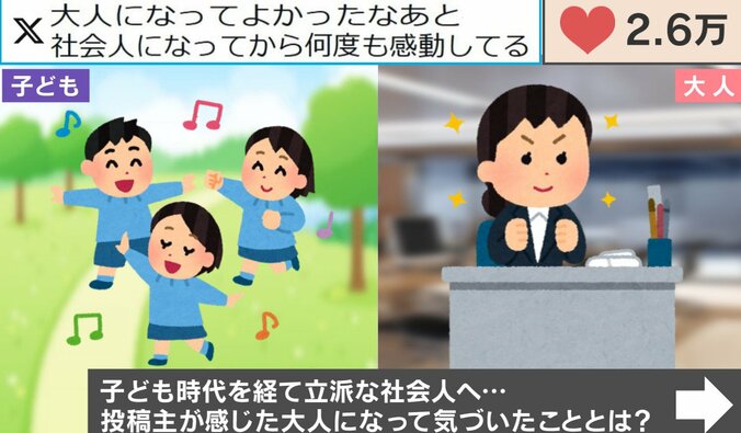 大人になって気付いたこと