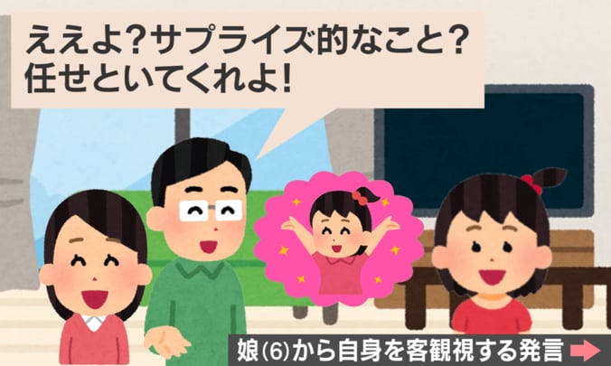 6歳娘の“驚きの自己分析”