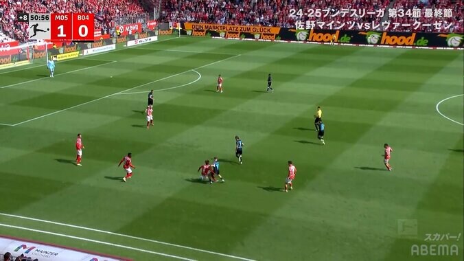 「もはや美しい」佐野海舟が“ドイツの至宝”から完璧ボール回収！「ヴィルツを簡単に封じるのエグいって」「まじですごい」スタジアム＆ベンチが大喝采の瞬間 4枚目