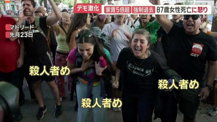 抗議行動を展開