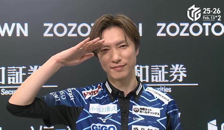 【写真・画像】戦闘民族は上を向く!鈴木優、逃げ切りトップに爽やかスマイル 2軒リーチを蹴散らした開局満貫「最後の1牌まで諦めない」/麻雀・Mリーグ 1枚目