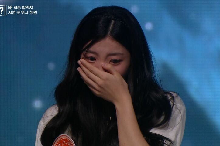 残酷すぎる順位発表、かつて1位だった練習生が脱落!生き残った練習生はショックで号泣、呼吸を荒げ嗚咽も