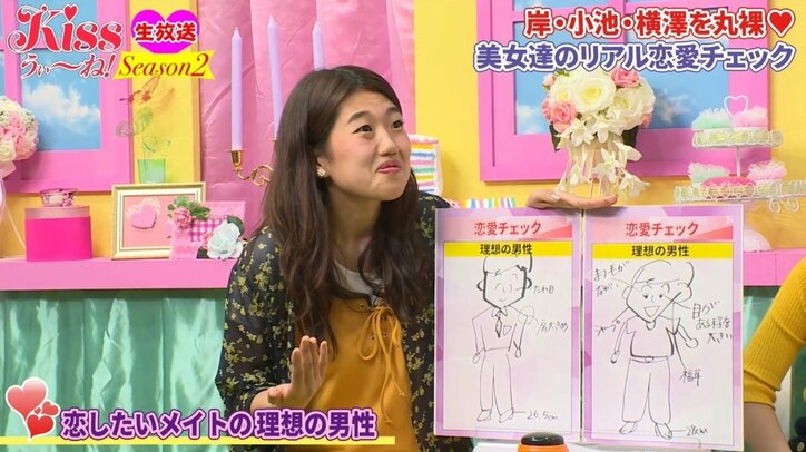 横澤夏子、夫の似顔絵を公開「羽交い絞め婚です」