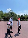 花田虎上、夏休みに家族でTDLへ「家族孝行」「素敵な思い出」の声