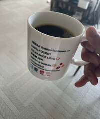 市川團十郎白猿『コーヒー時間』