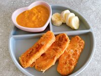 桃『おやきモグモグ♡買ってよかった離乳食グッズ』