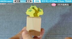 ポケモンがゆる〜く「Choo Choo TRAIN」 シュールなおもちゃに「かわいい」「めちゃくちゃ最高」と絶賛の声