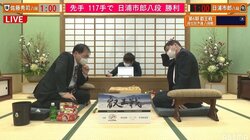 日浦市郎八段が佐藤秀司八段下し自身初戦突破／将棋・叡王戦