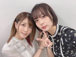 「牌×牌」コンビ復活！美女雀士・岡田紗佳と高宮まりの2ショットに「最高のツートップ」とファン歓喜