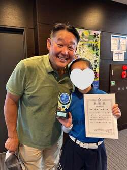  花田虎上、4度目の試合で優勝した娘「本人もびっくり！」