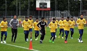 アメリカ戦勝利から一夜明け…日本代表が練習　離脱の冨安に加え、権田＆前田が欠席