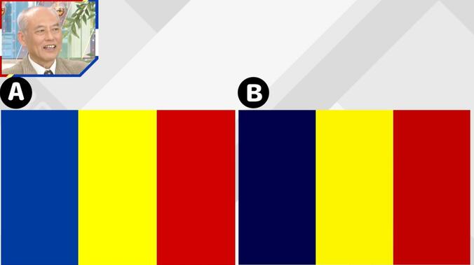 ルーマニアとチャド共和国の国旗