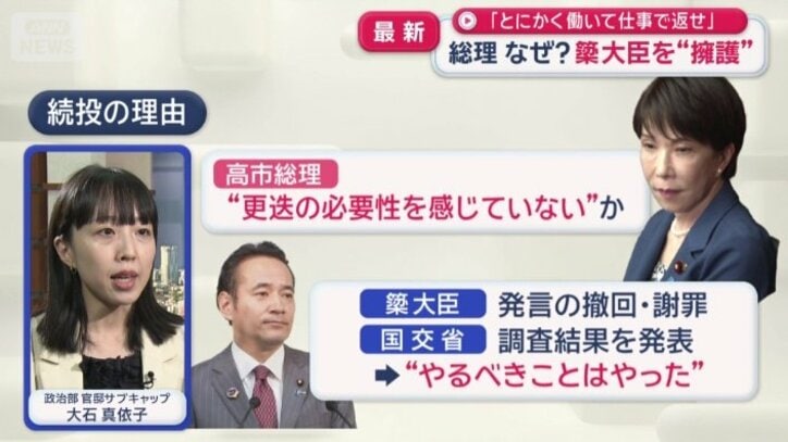 続投の理由は？
