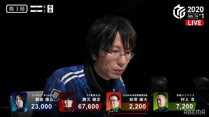 トップ選手の技術と読み 役満放銃寸前の回避に「これがプロ」とファン感嘆/麻雀・Mリーグ