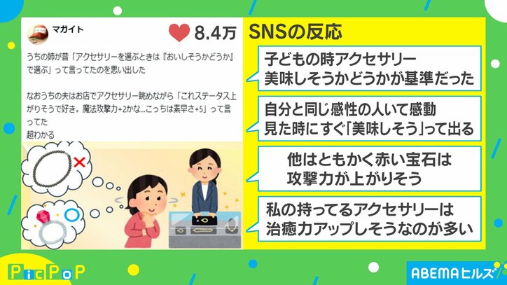 アクセサリーの選定基準