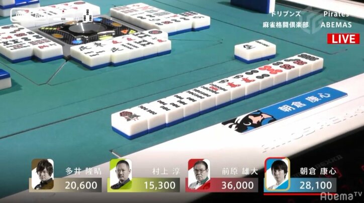 ネット麻雀界の雄・朝倉康心、天鳳位“ASAPIN”へ原点回帰でトップ獲得／麻雀・大和証券Mリーグ