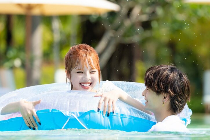 高1ギャルモデル、片思いのイケメン男子と早朝プールデートで超密着！可愛すぎる水着も披露『今日好き』フーコック島編第4話