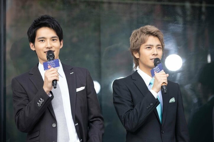 岡田健史、犬飼貴丈の印象は「プリウス」「すっと言葉を出してくださる」