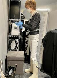 小柳ルミ子『ボイトレ除菌ルーティーン‼️』