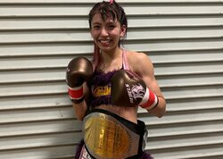ぱんちゃん璃奈、キャリア8戦全勝でREBELS王座戴冠 「RISE女子トーナメント」への参戦は？