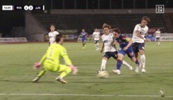 「めちゃ速い！」45m爆走→トゥーキック股抜きゴラッソが話題「推進力えぐぅ」「J2では抜けてる」甲府10番の鮮やか弾にファン興奮