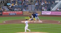 何が起きた？ 鈴木誠也の打席で「ミステリー」 相手野手も混乱… 強烈打球が「一瞬消えた」