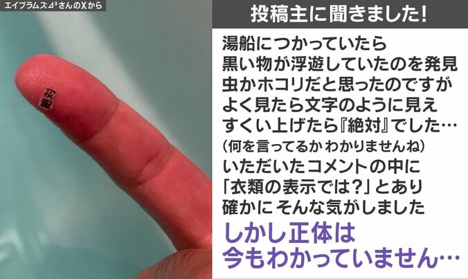 “黒い物体”の正体