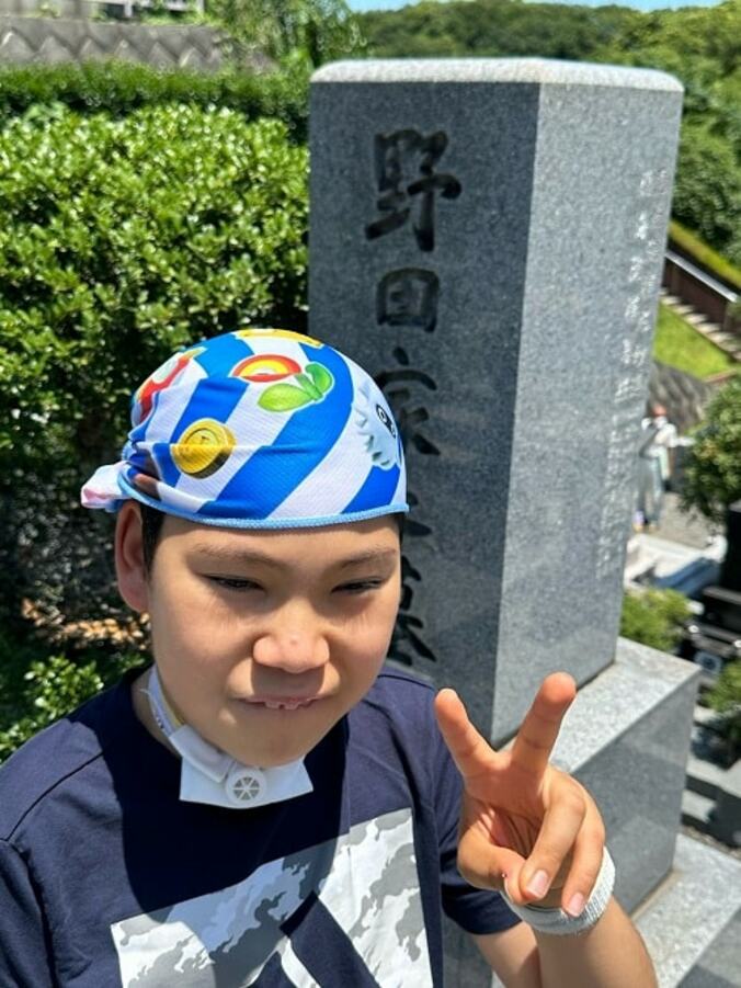 野田聖子氏、墓参りに行き父親との少し悲しい記憶を回想「安らかにお眠りください」  1枚目