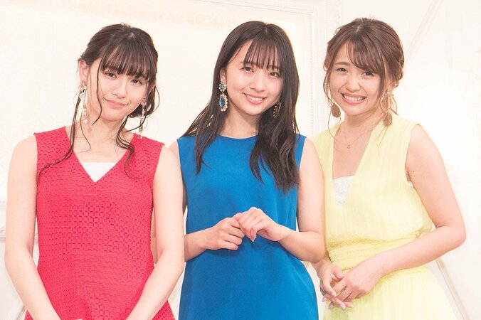 スパガ浅川梨奈・渡邉幸愛・志村理佳が初のイメージ作品をリリース、浅川は記者から”ライン”聞かれる 6枚目