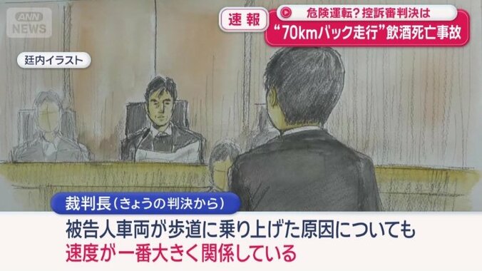 「危険運転」にあたると判断