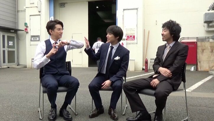 三浦翔平、別番組で“正義のセ”ポーズ　現場を慌てさせる