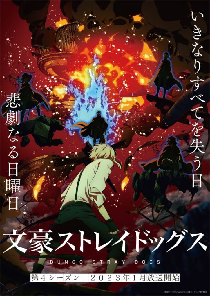 アニメ「文豪ストレイドッグス」ティザービジュアル