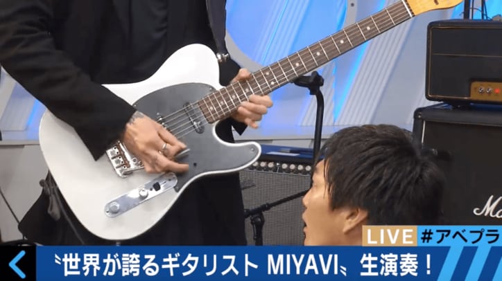 世界で活躍する“サムライギタリスト”MIYAVI ピックを使わない理由