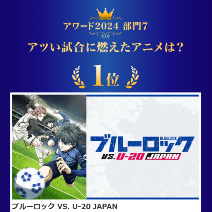 【写真・画像】『負けヒロインが多すぎる！』がdアニメストアアワード2024で2冠達成！【推しの子】など受賞作品が発表　8枚目