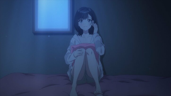 [照片/圖片] 输了就要回答问题!? 阳(CV.大久保瑠美)向朔发起1on1挑战！动画《弹珠汽水瓶里的千岁同学》第3话先行画面&剧情简介公开 4