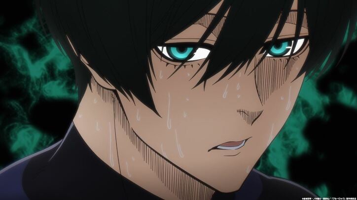 アニメ「ブルーロック」糸師凛19話場面カット