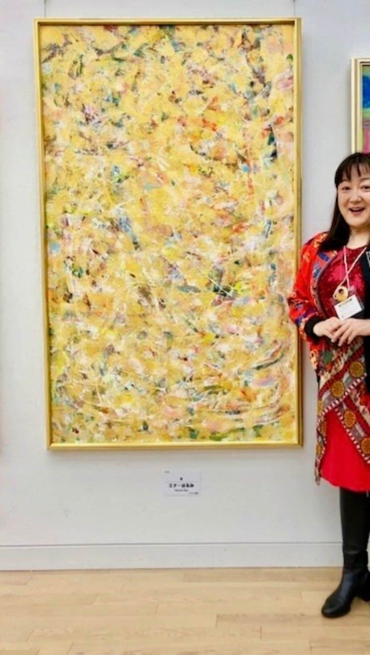 エド・はるみ、初出品で二科展に入選した絵を公開「爪跡を残していきたい」 | エンタメ総合 | ABEMA TIMES | アベマタイムズ