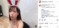 清水あいり、ウサギ耳&ビキニ風のサンタコスを動画で披露 「可愛すぎ!」「クリスマスプレゼントやぁ~」とファン歓喜