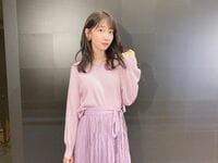 「お似合い」「100点可愛いです」柏木由紀“いくつになってもピンクがすき”上下コーデに反響